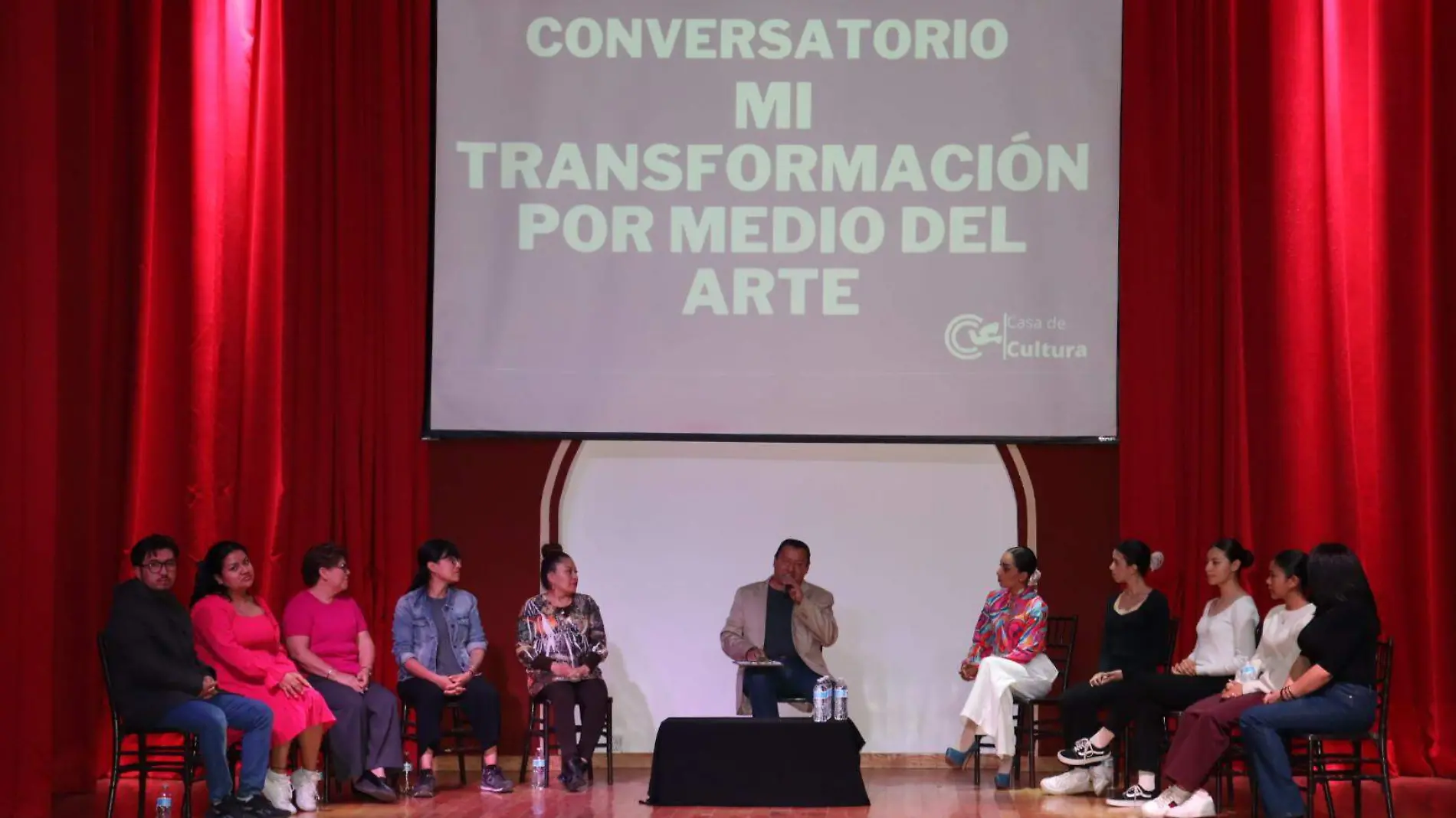 FOTO PRINCIPAL SJR Los alumnos hablaron sobre sus vidas con el arte